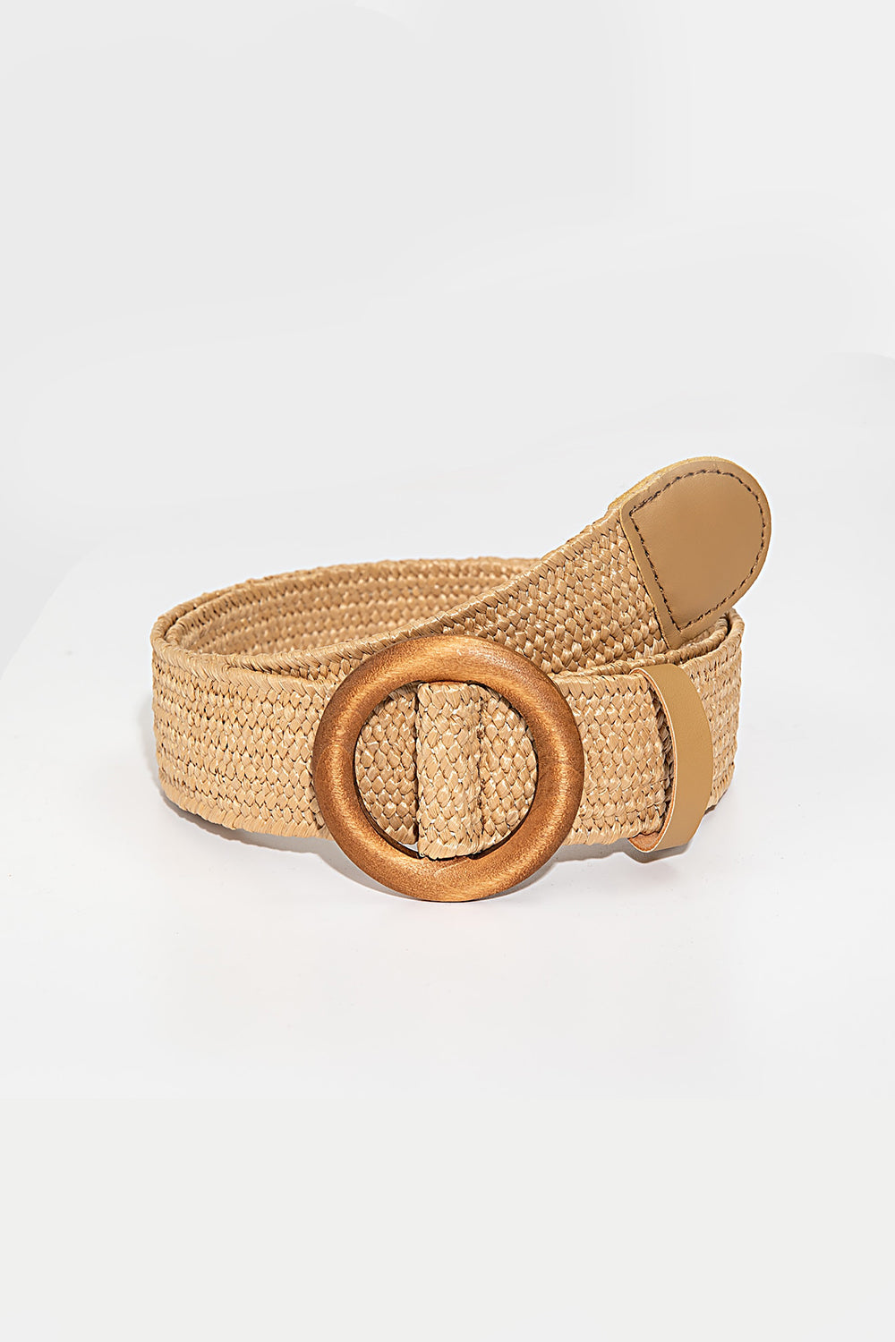 Honeybee Mumford's Woven Round Buckle Belt