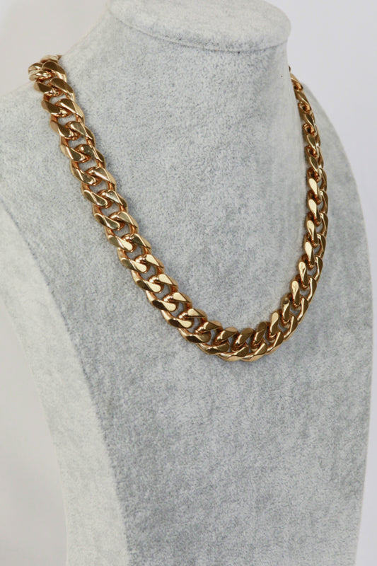 honeybee Mumford's Thick Curb Chain Necklace