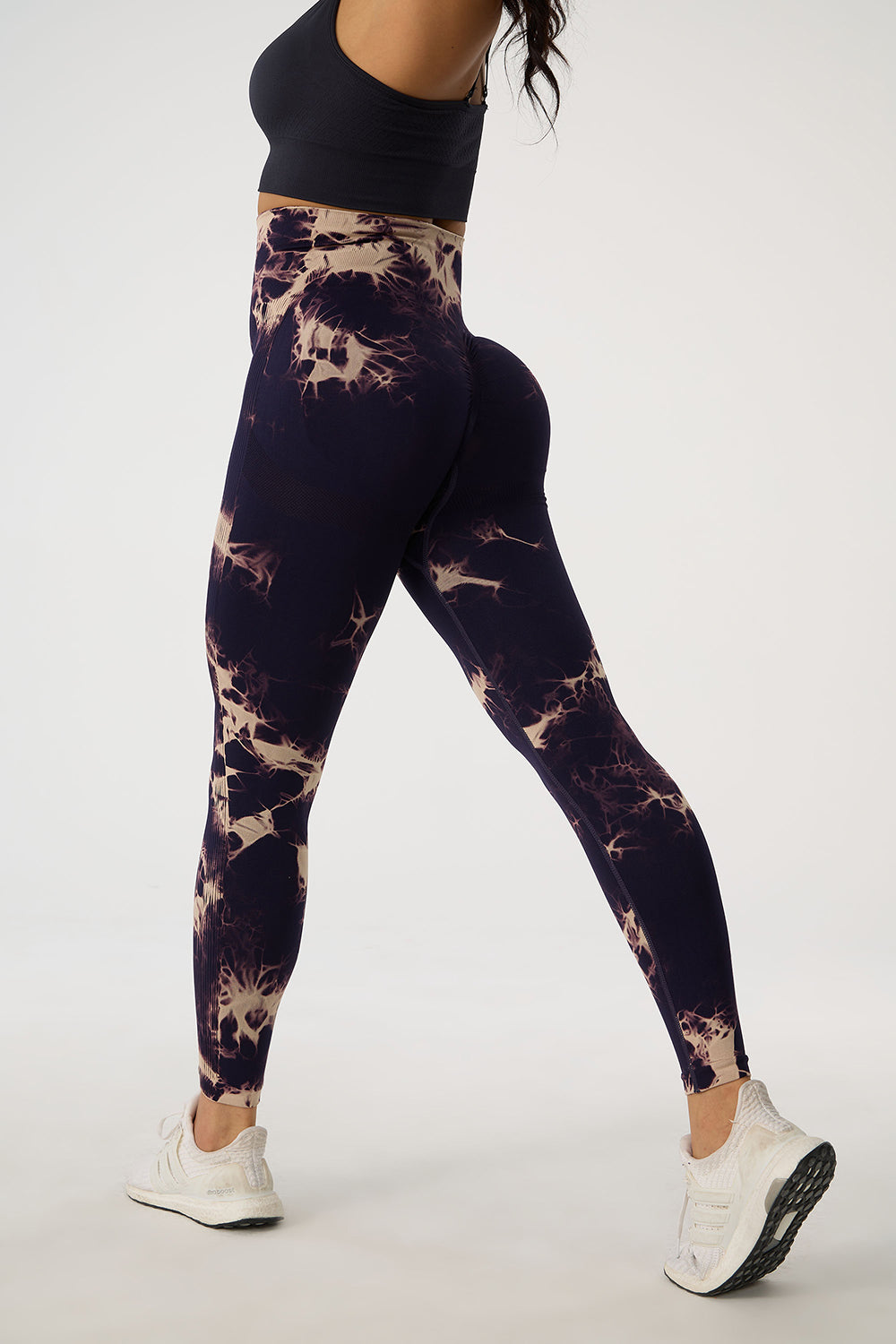 Honeybee Mumford's Tie-Dye High Waist Active Pants