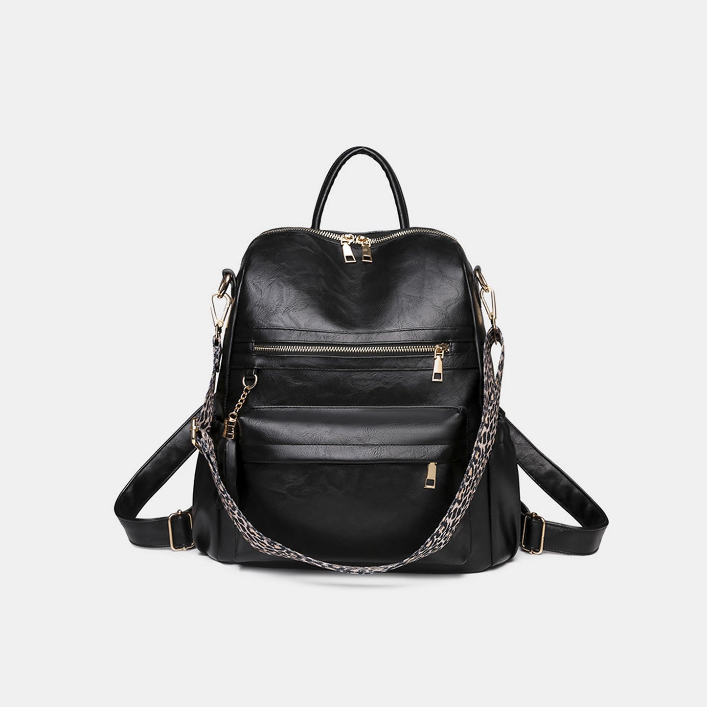 honeybee Mumford's Leather Convertible Backpack