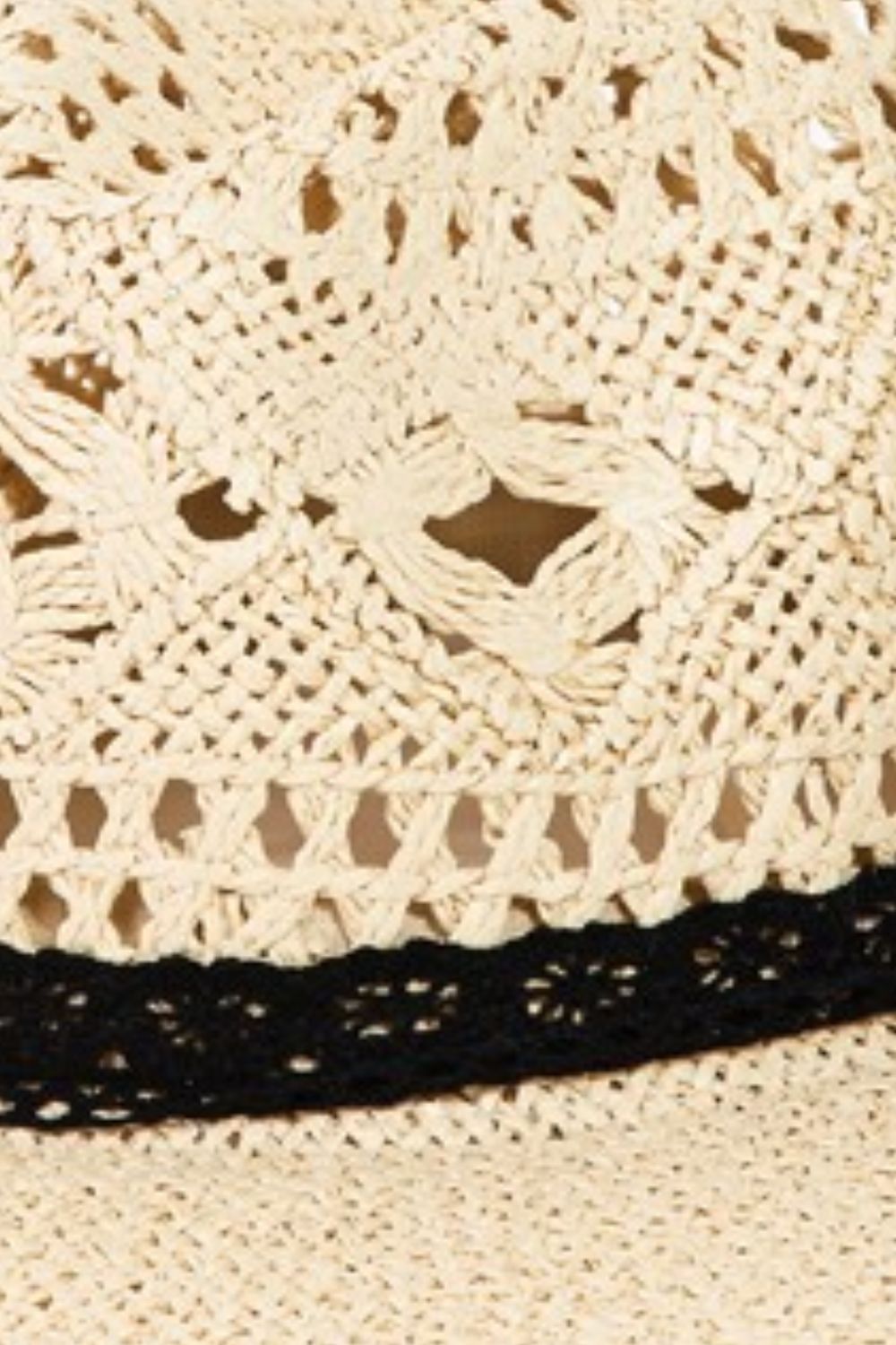 Honeybee Mumford's Openwork Lace Detail Wide Brim Hat