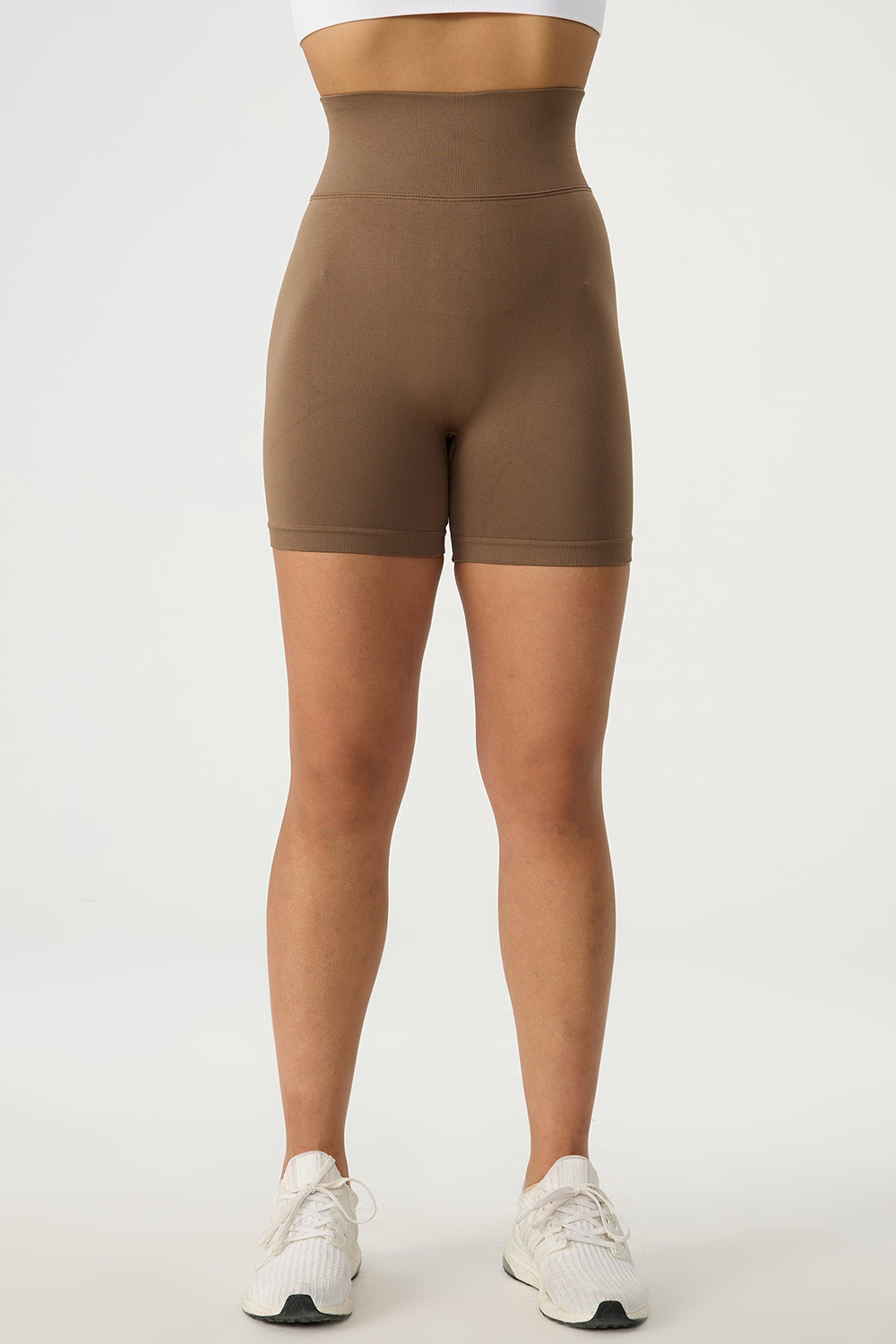 Honeybee Mumford's High Waist Wide Waistband Active Shorts