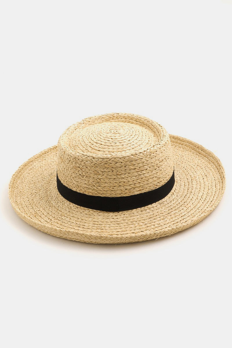 Honeybee Mumford's Wide Brim Straw Weave Hat