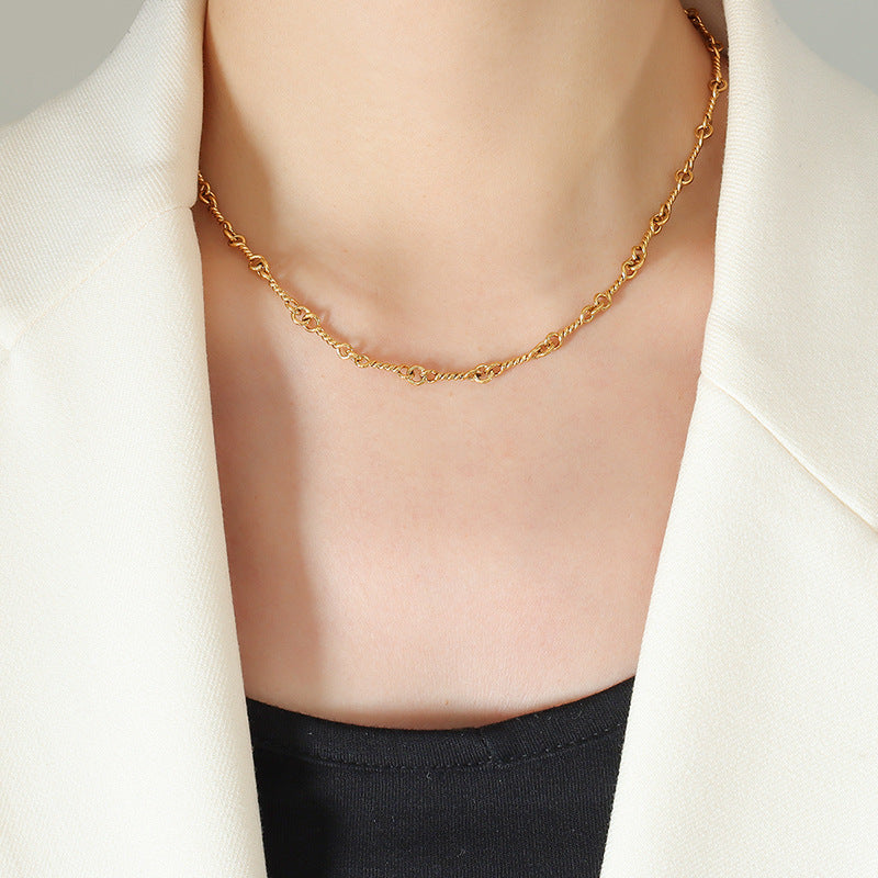 honeybee Mumford's Chain Link Necklace