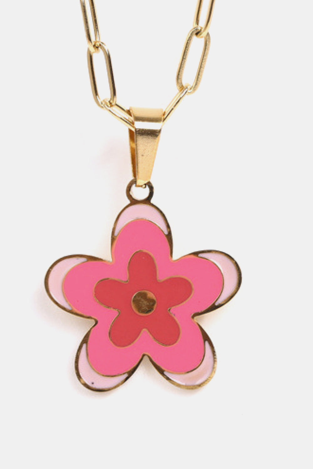 honeybee Mumford's Flower Pendant Necklace