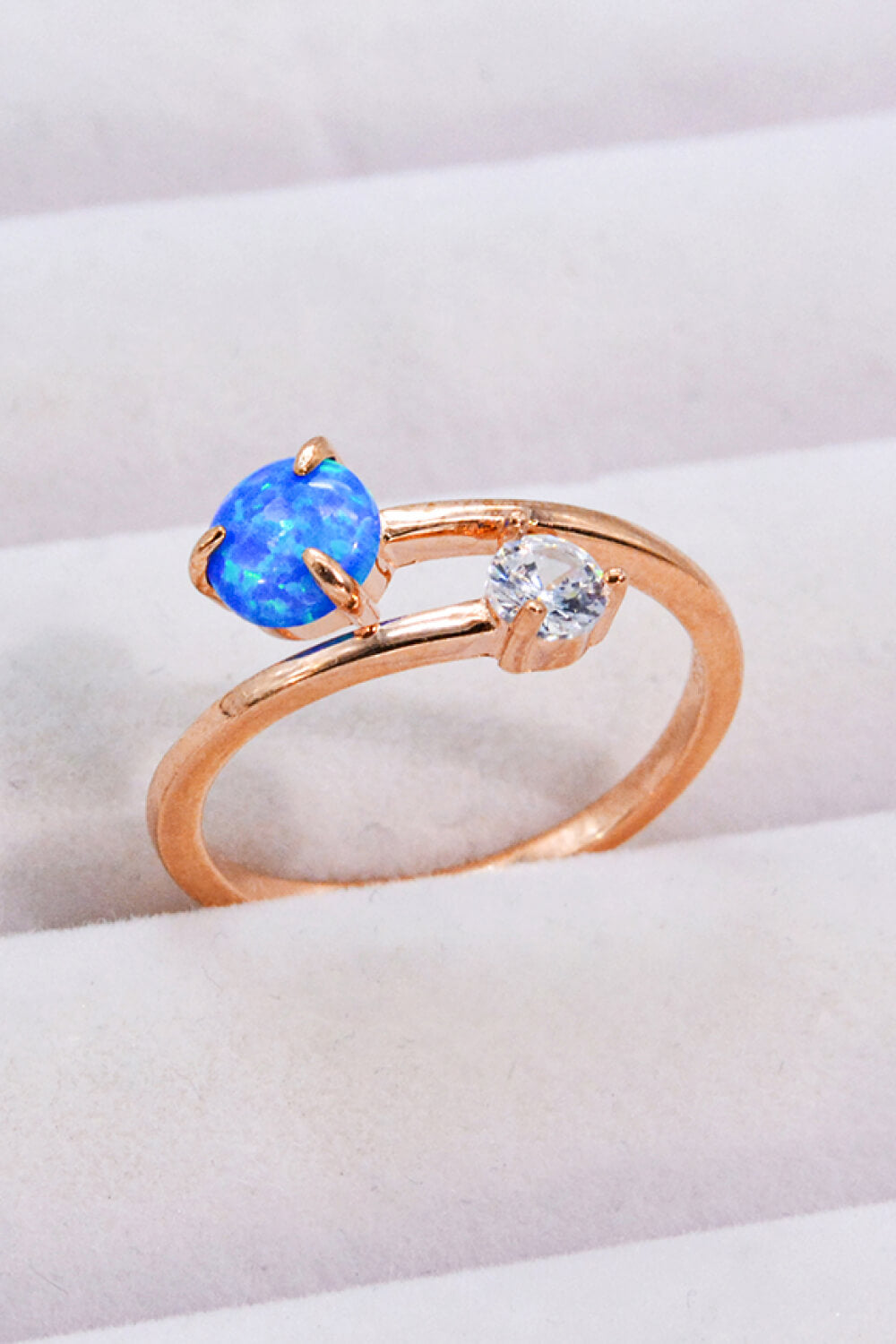 Honeybee Mumford's Opal and Open Ring