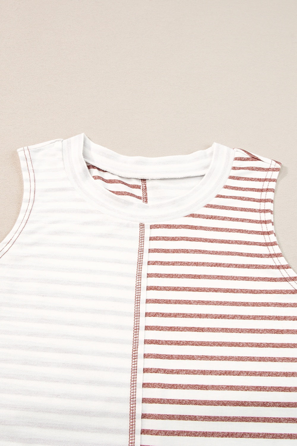 Honeybee Mumford's Striped Round Neck Tank