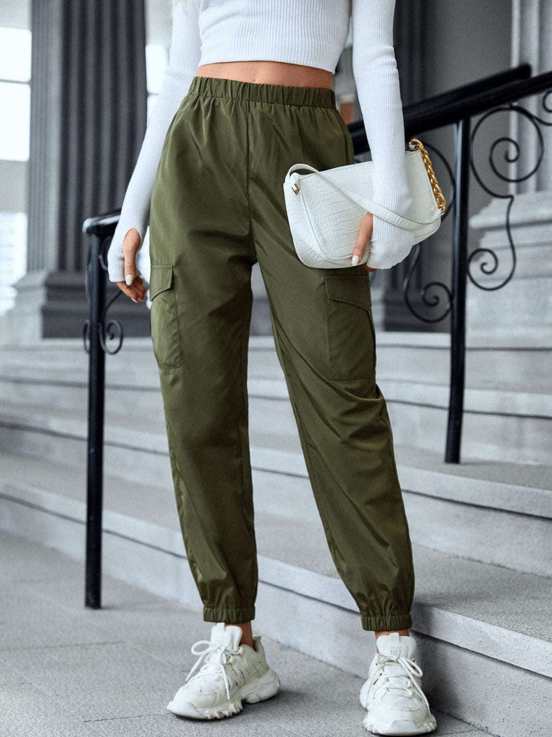 Honeybee Mumford's High Waist Joggers with Pockets