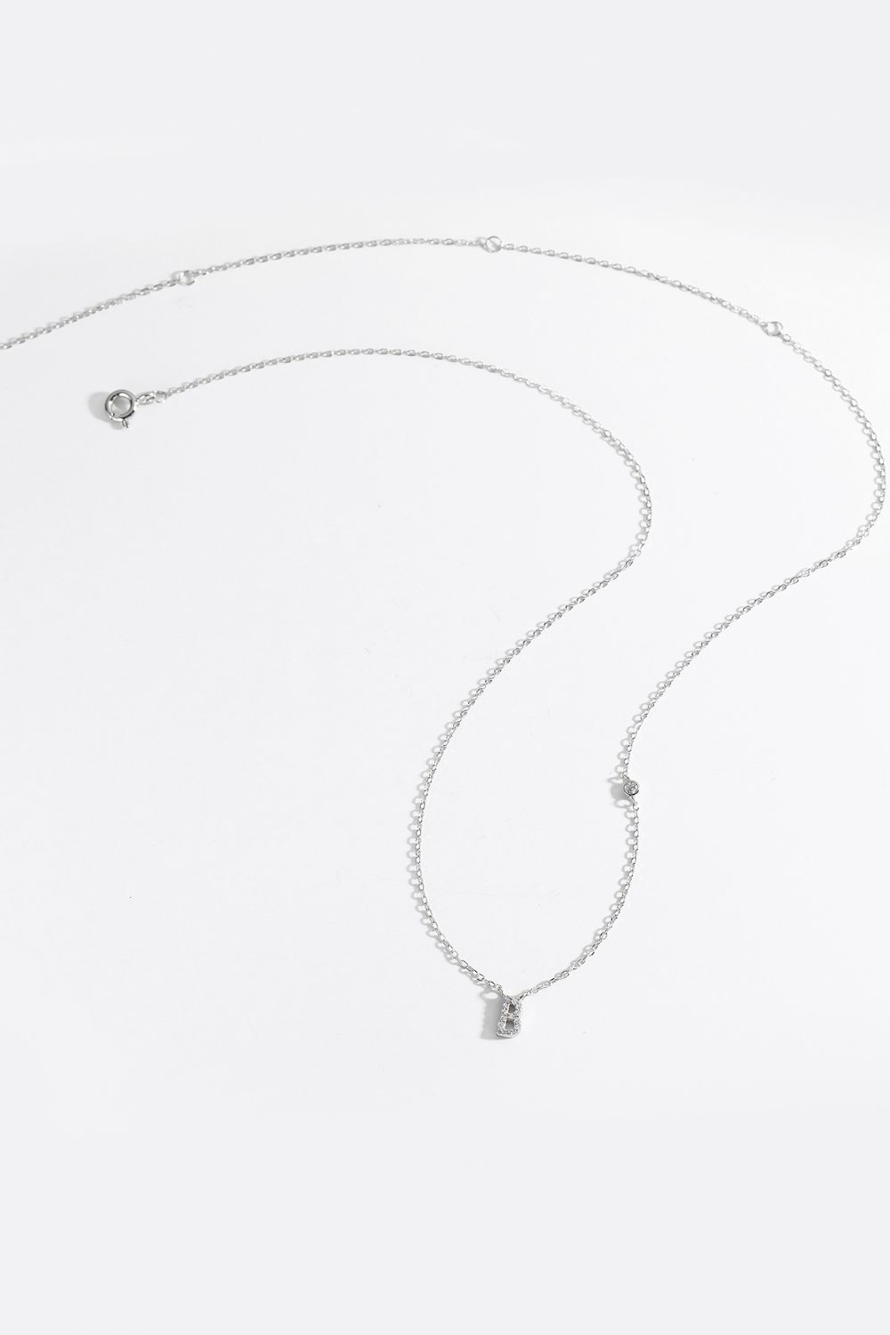 Honeybee Mumford's A To F Sterling Silver Necklace