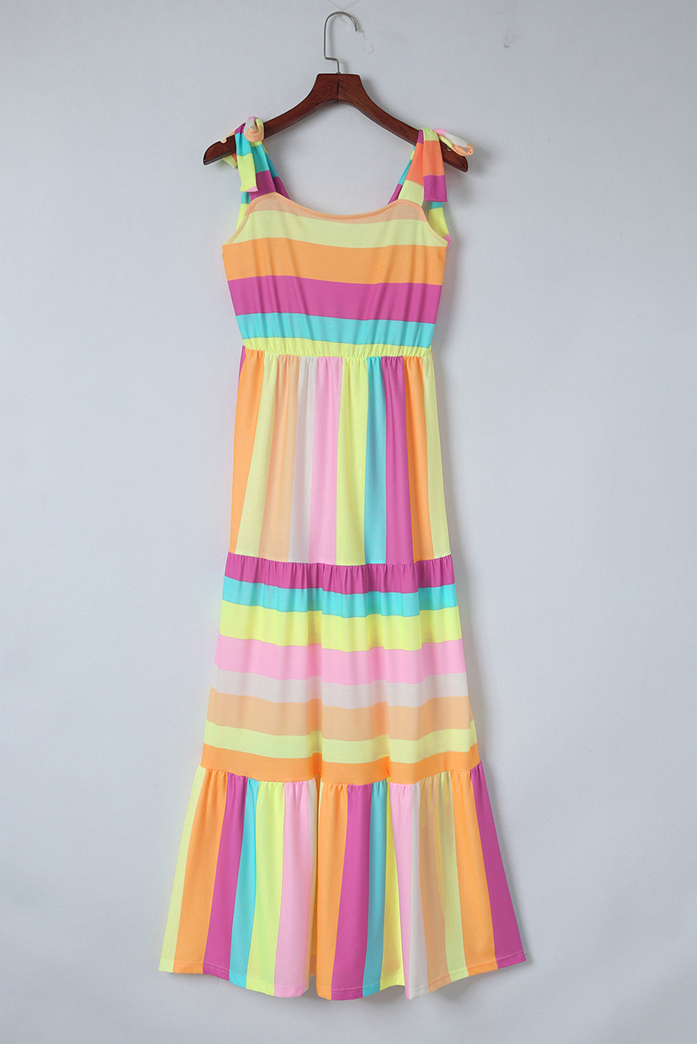 Honeybee Mumford's Striped Sleeveless Maxi Dress