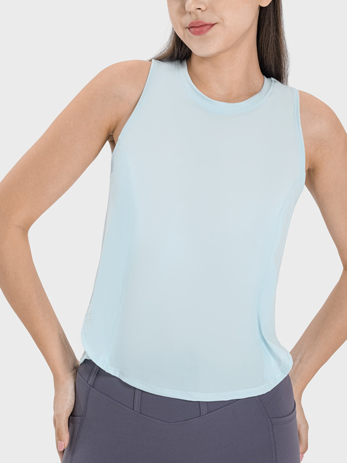 Honeybee Mumford's Round Neck Active Tank