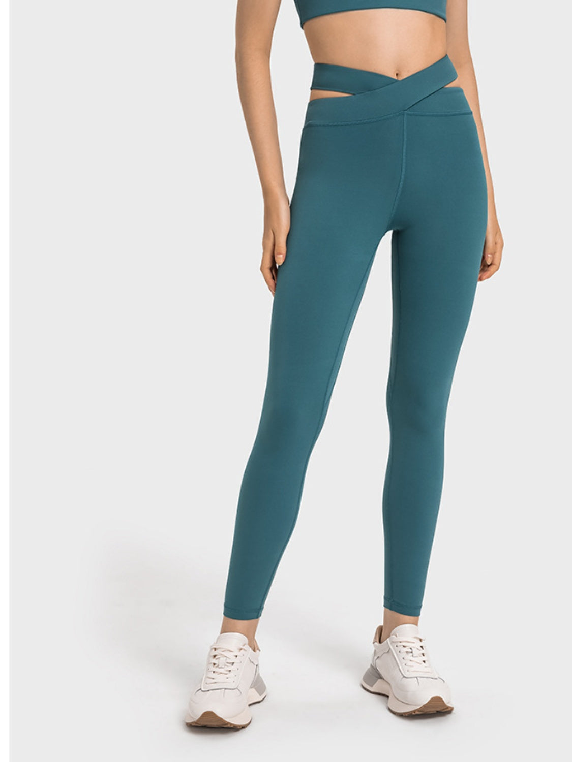 Honeybee Mumford's Crisscross Cutout Sports Leggings