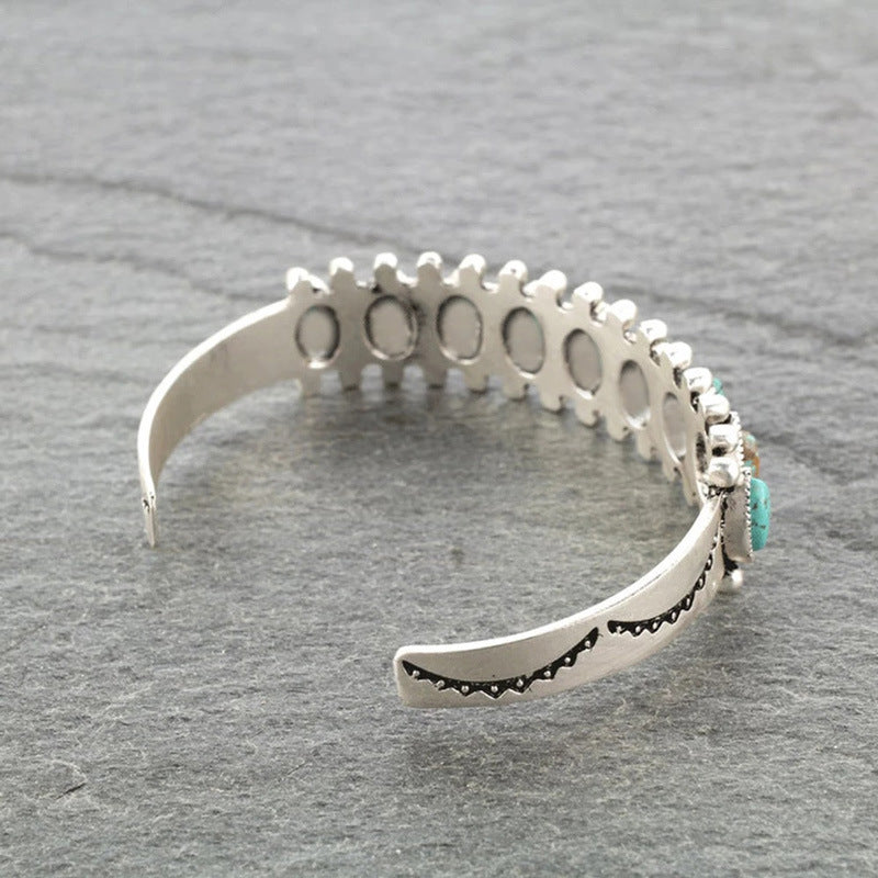 Honeybee Mumford's Turquoise Open Bracelet