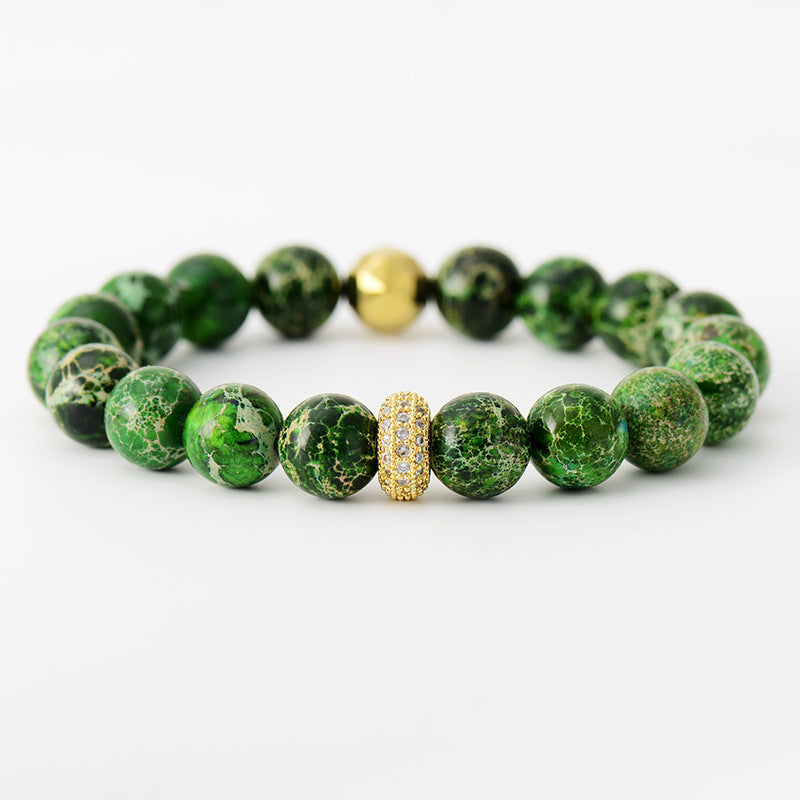 honeybee Mumford's Natural Stone Beaded Bracelet