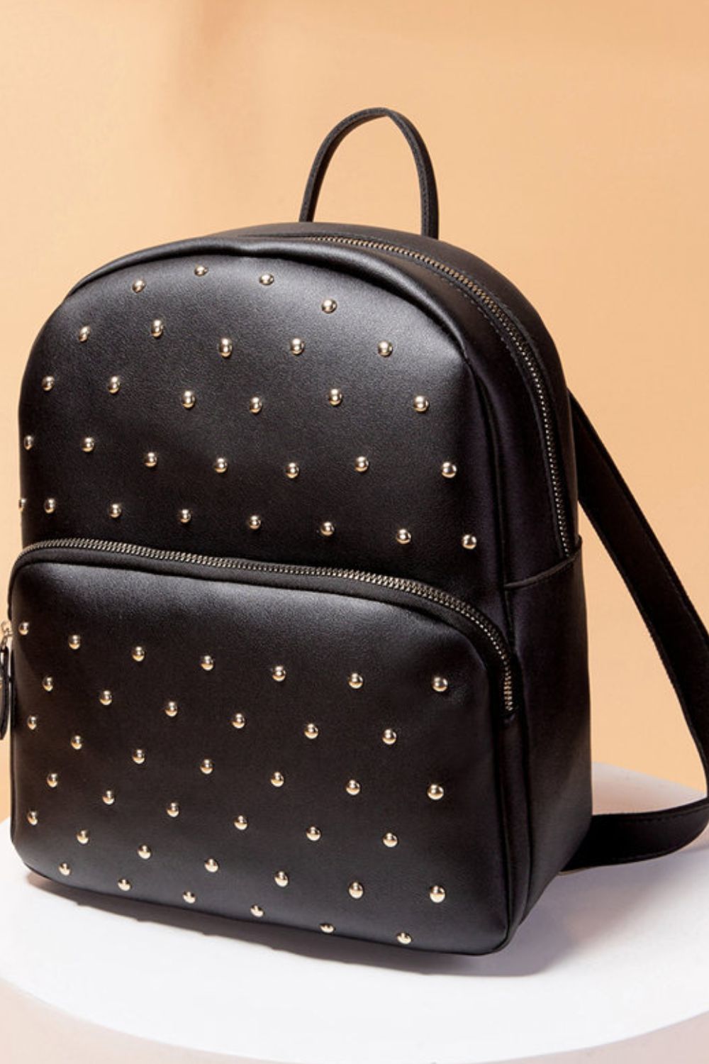 honeybee Mumford's Studded Leather Backpack