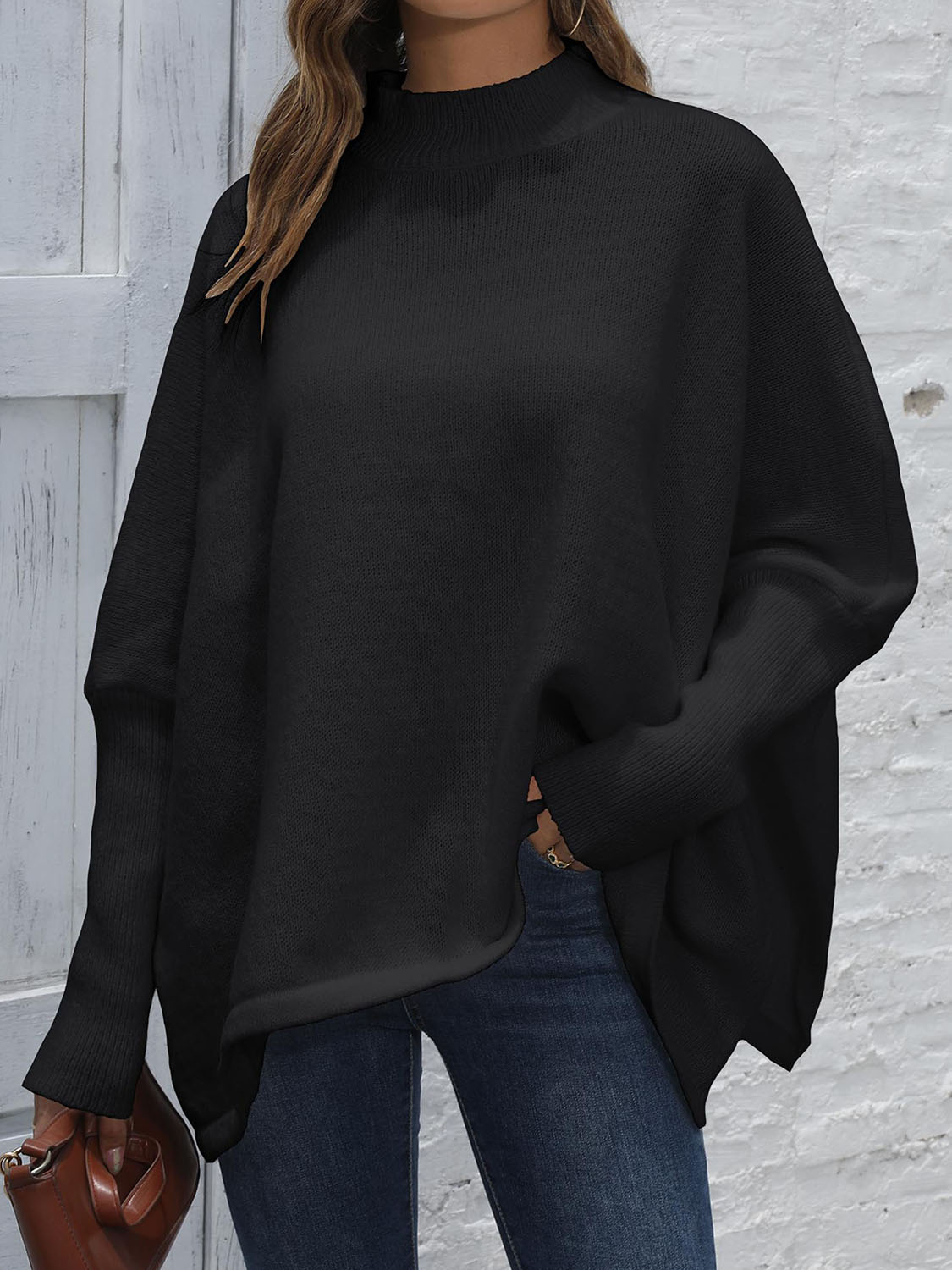 Honeybee Mumford's Loose Hem Plain Sweater