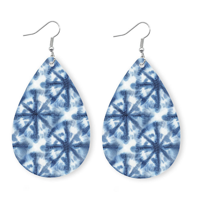 honeybee Mumford's Printed Teardrop Earrings