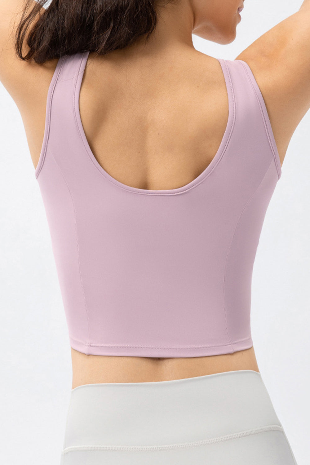 Honeybee Mumford's Round Neck Wide Strap Active Tank