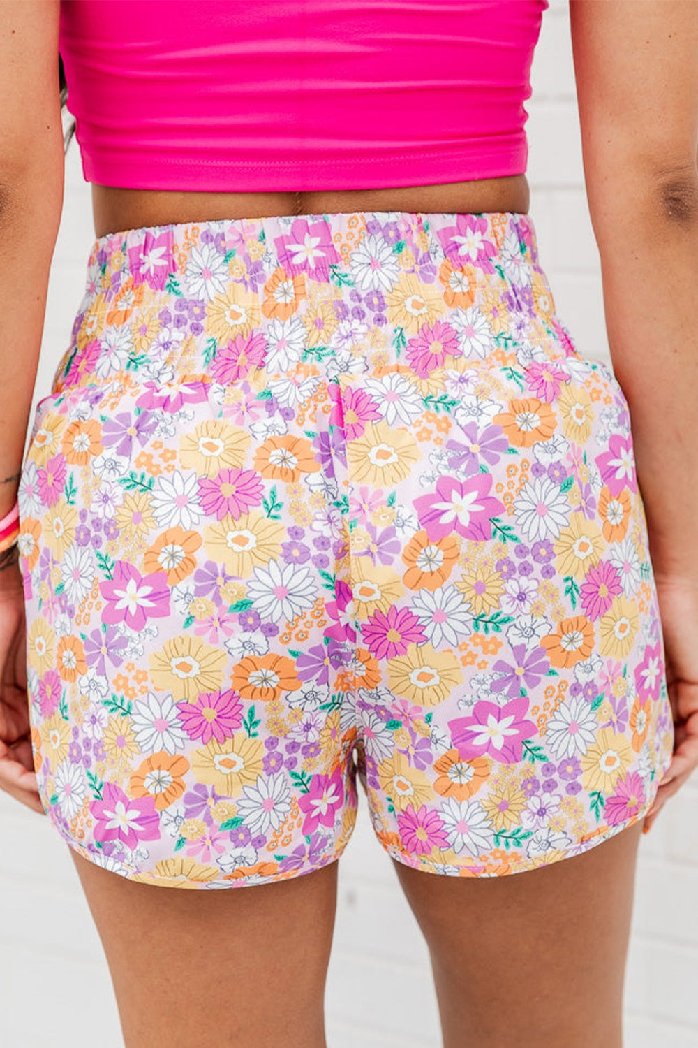 Honeybee Mumford's Printed High Waist Shorts