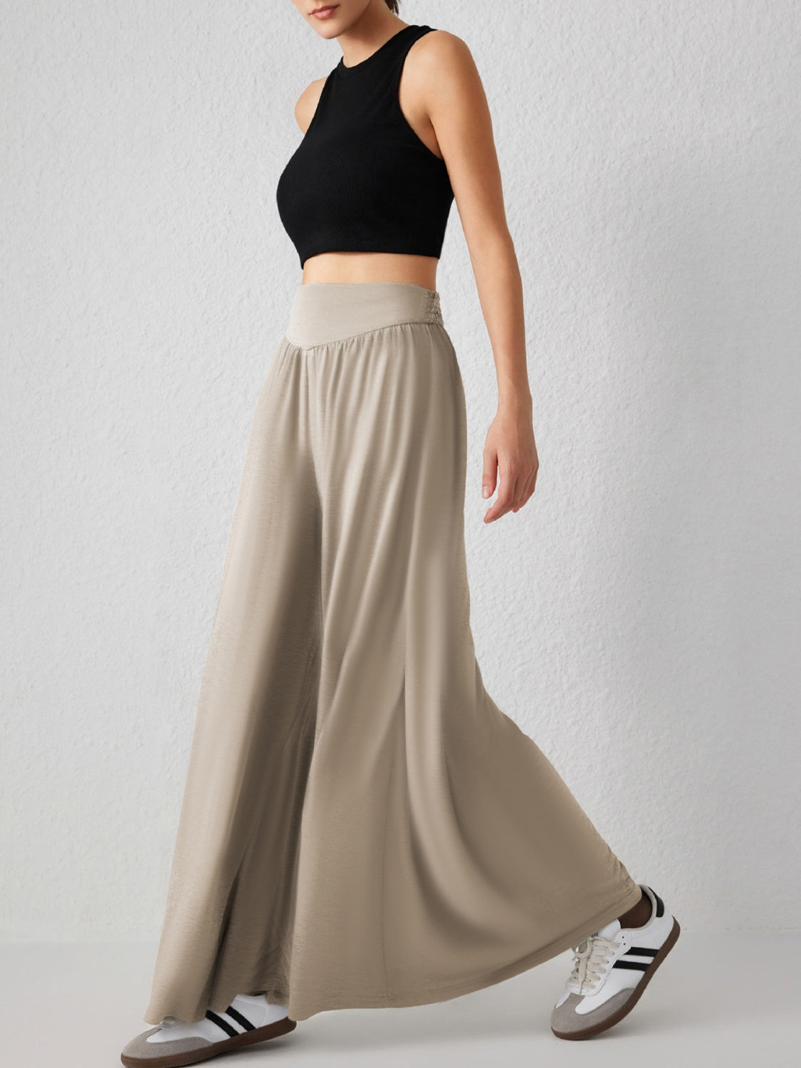 Honeybee Mumford's High Waist Wide Leg Pants