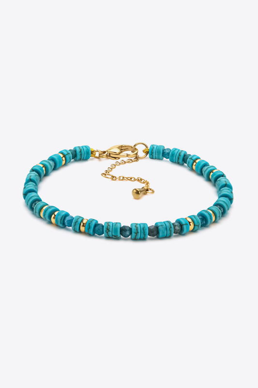 honeybee Mumford's Turquoise Copper Bracelet