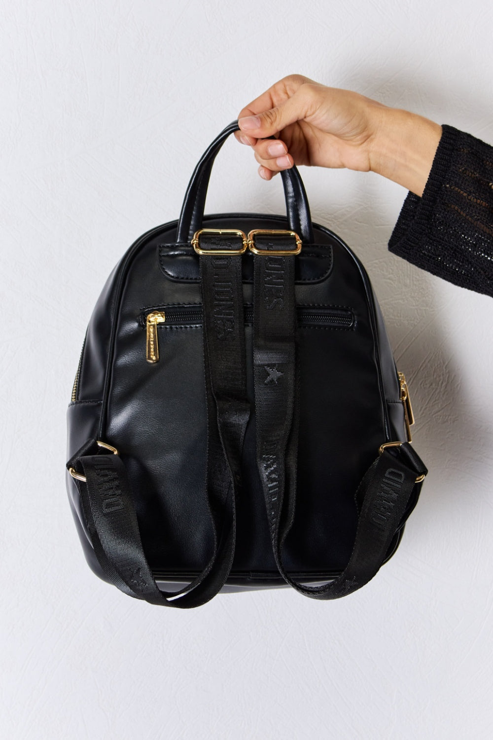 honeybee Mumford's David Jones Leather Backpack