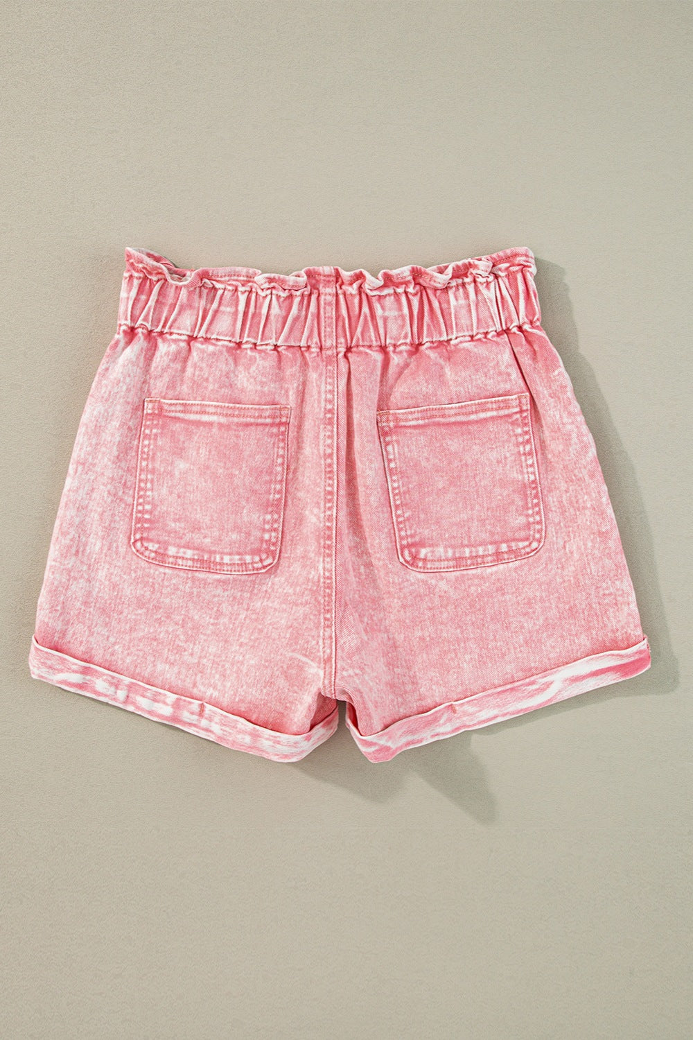 Honeybee Mumford's Paperbag Waist Denim Shorts