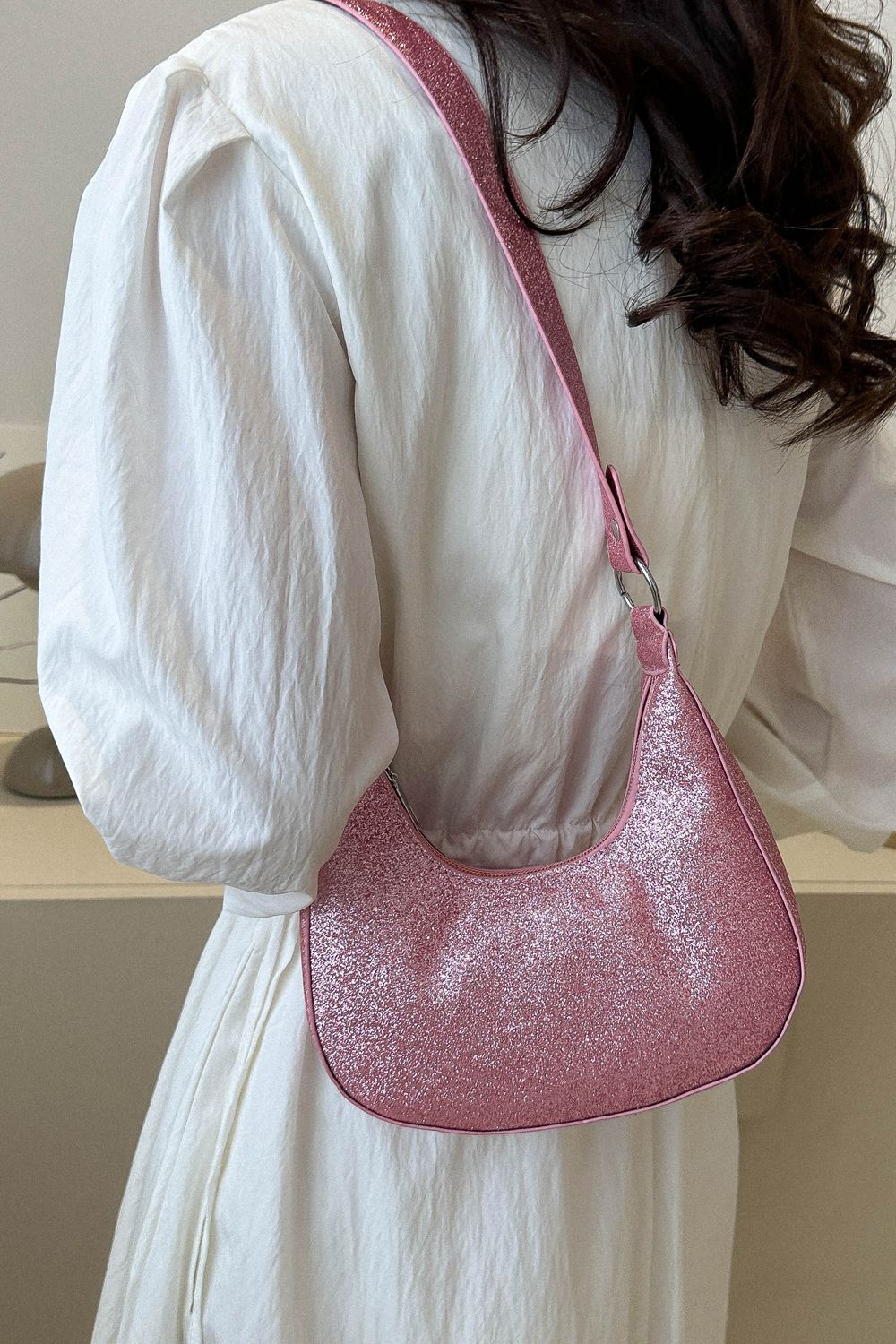 Honeybee Mumford's Small Glitter Shoulder Bag