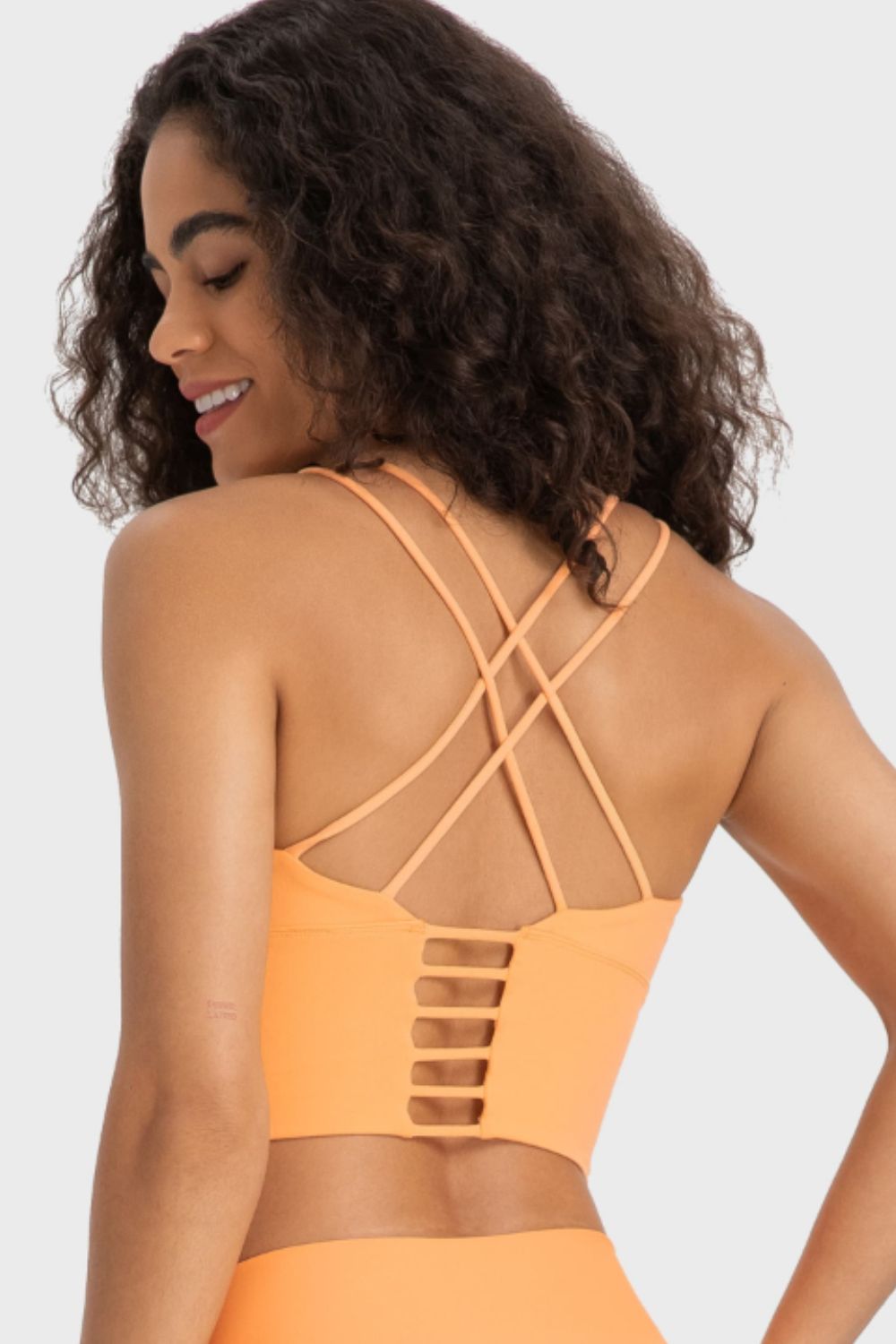 Honeybee Mumford's Crisscross Back Ladder Detail Sports Bra