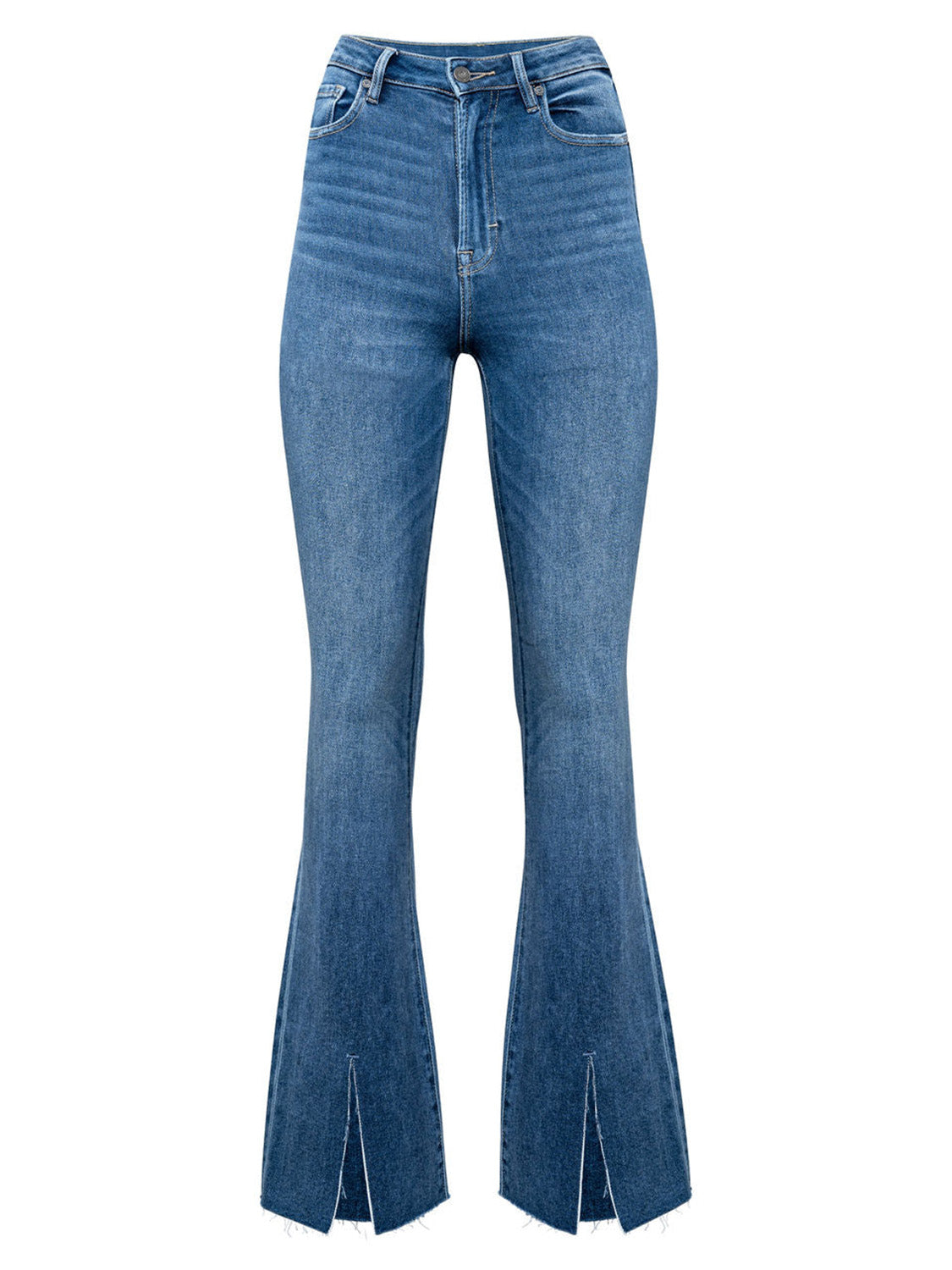 Honeybee Mumford's Slit Bootcut Jeans with Pockets