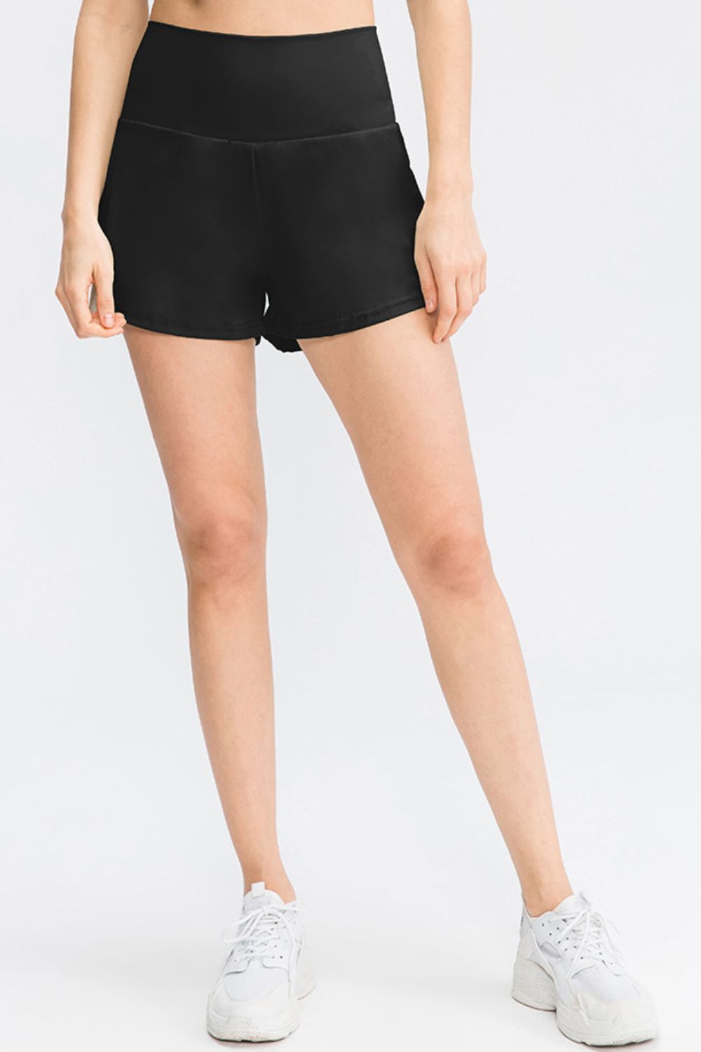 Honeybee Mumford's Wide Waistband Sports Shorts with Pockets