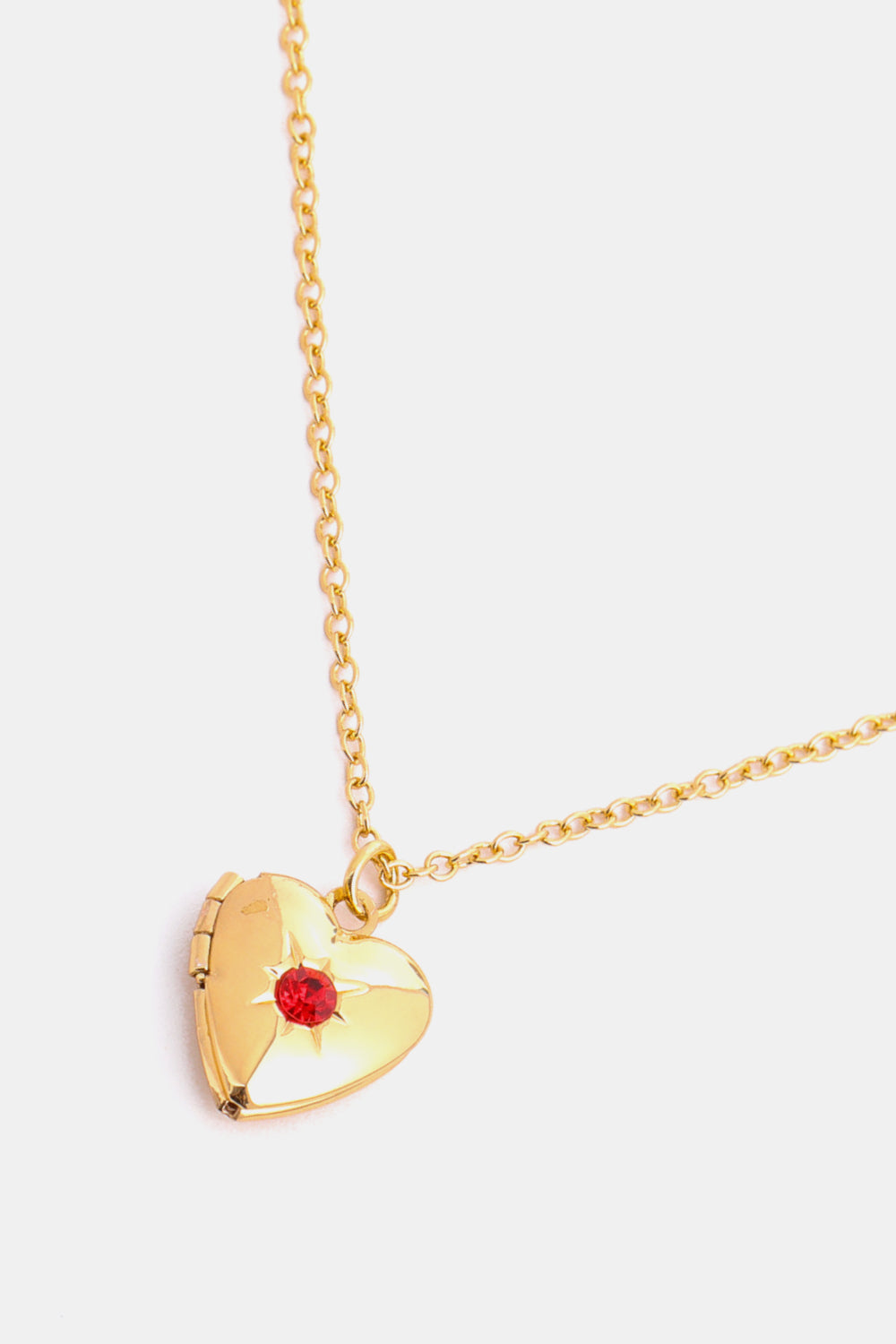 Honeybee Mumford's Heart Shape 14K Gold-Plated Pendant Necklace