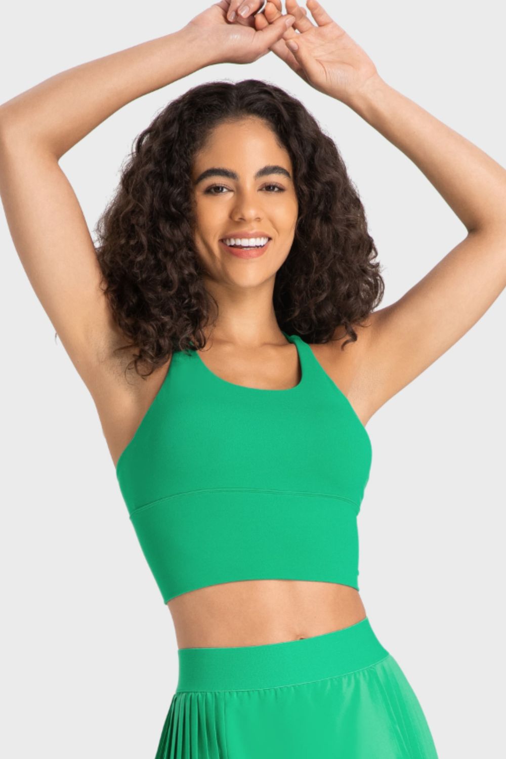 Honeybee Mumford's Crisscross Back Ladder Detail Sports Bra