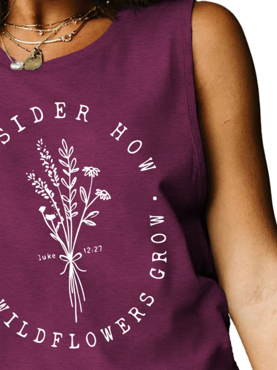 Honeybee Mumford's Graphic Round Neck Tank