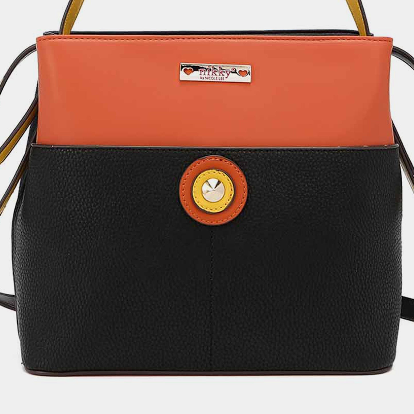 Honeybee Mumford's Nicole Lee Contrast Leather Shoulder Bag