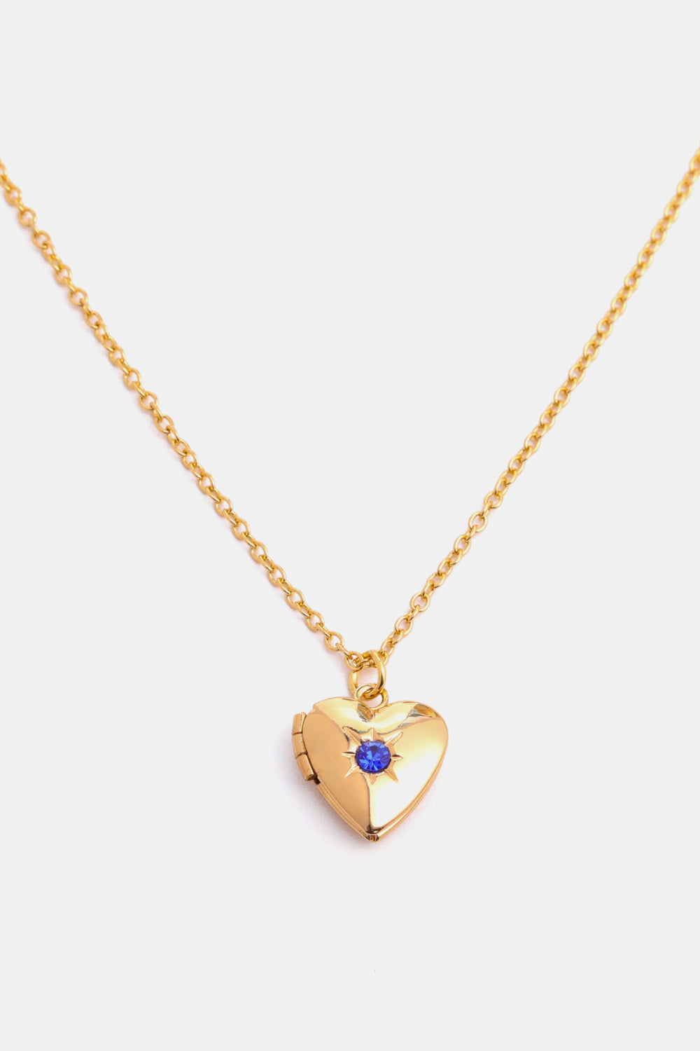 Honeybee Mumford's Heart Shape 14K Gold-Plated Pendant Necklace