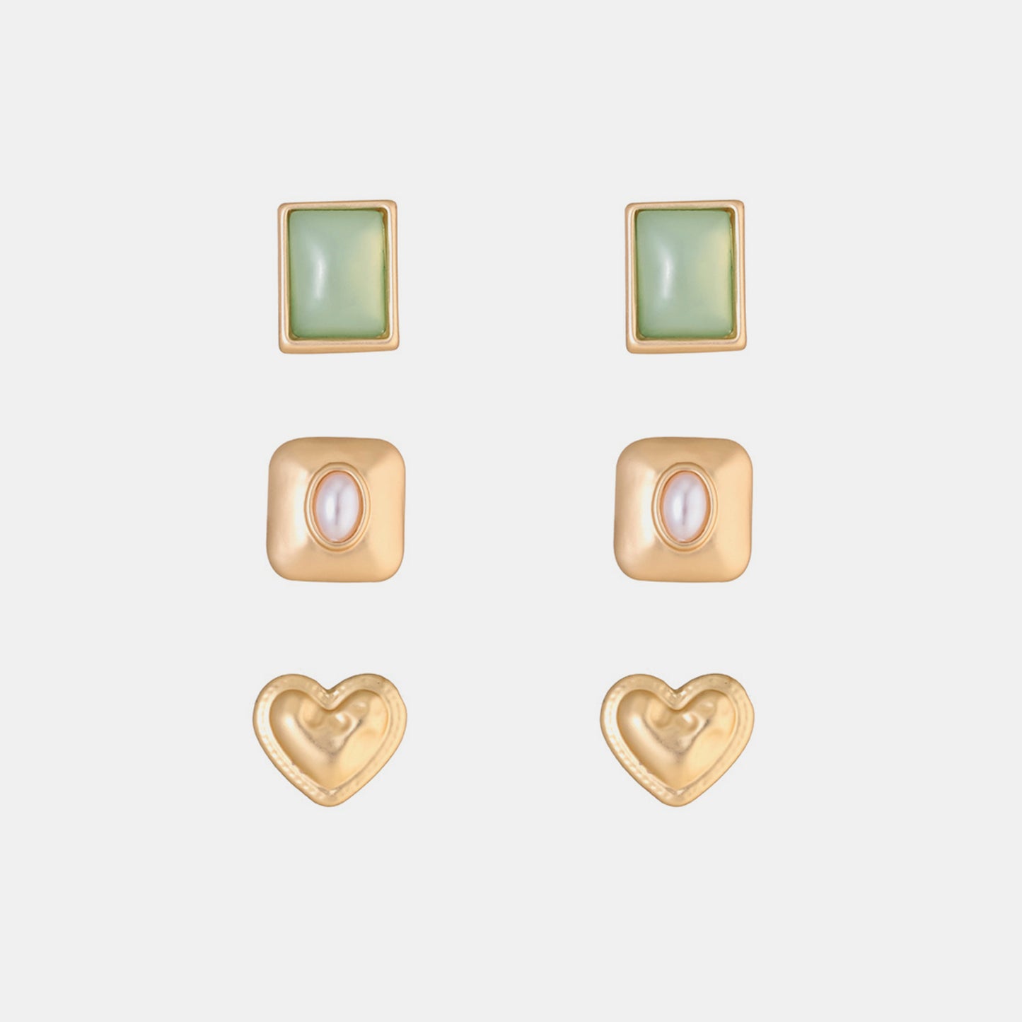 honeybee Mumford's 3-Piece Alloy Stud Earrings