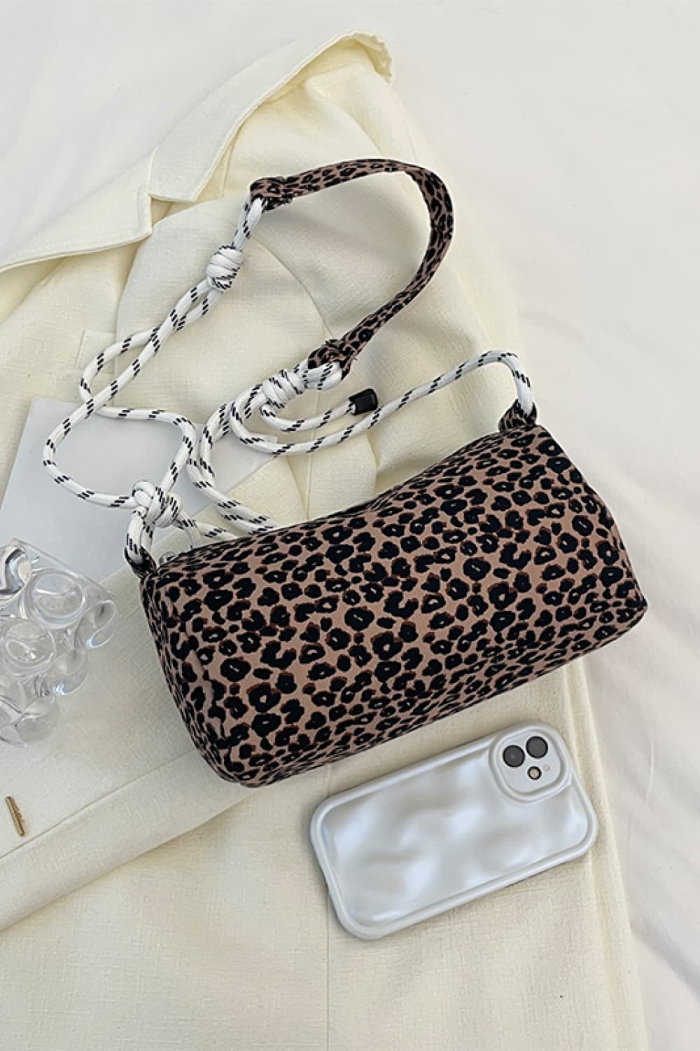 Honeybee Mumford's Animal Print Handbag