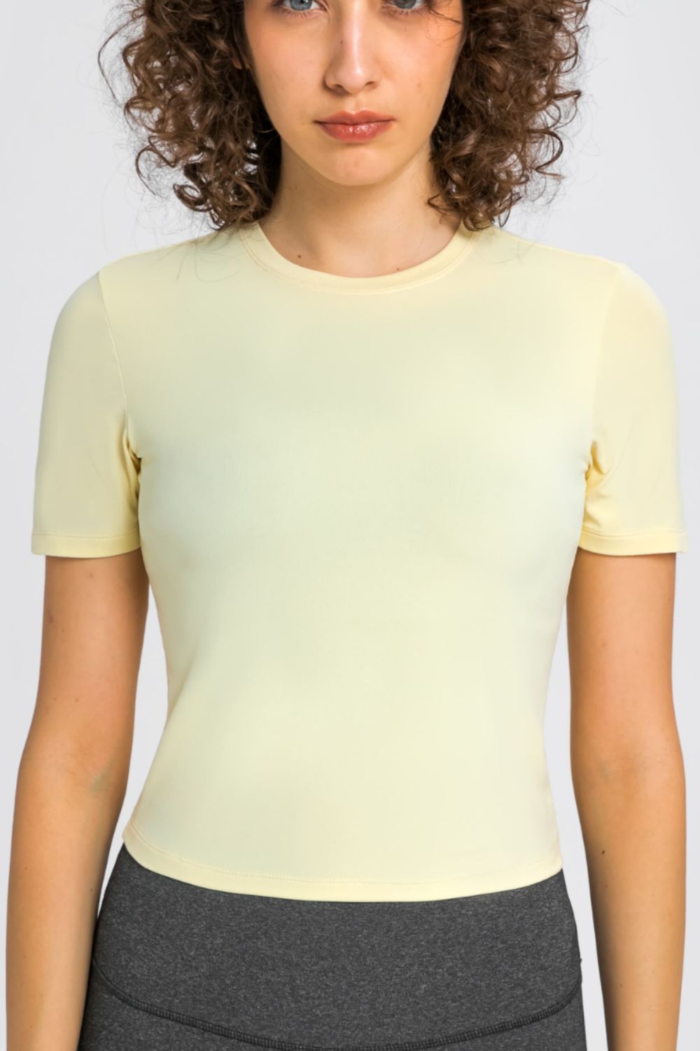 Honeybee Mumford's Round Neck Short Sleeve Yoga Tee