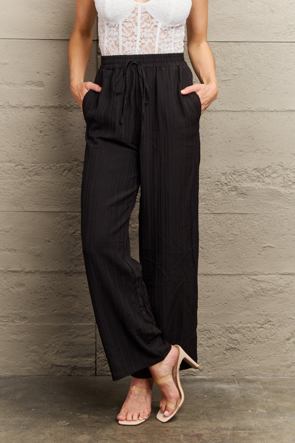 Honeybee Mumford's Tie Waist Long Pants