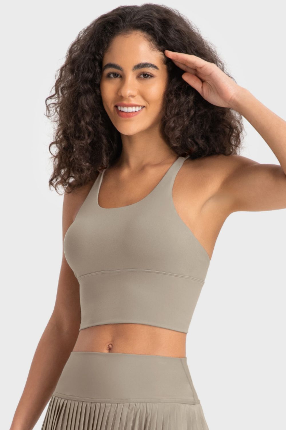 Honeybee Mumford's Crisscross Back Ladder Detail Sports Bra