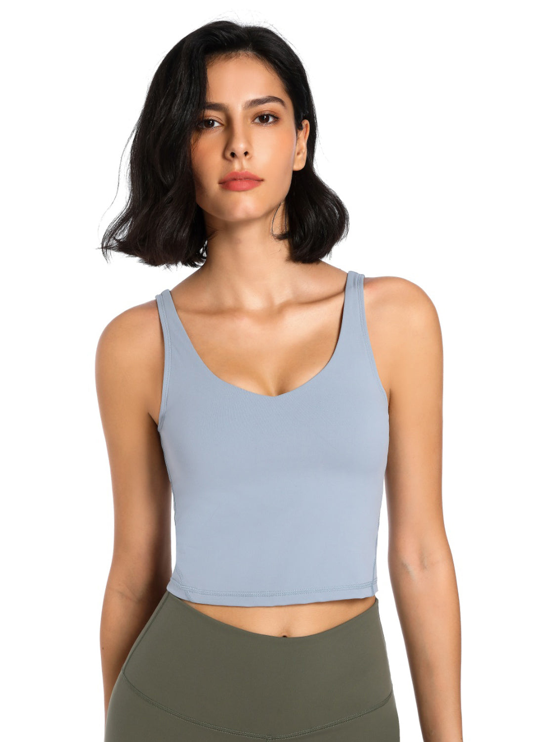 Honeybee Mumford's Scoop Neck Wide Strap Active Tank