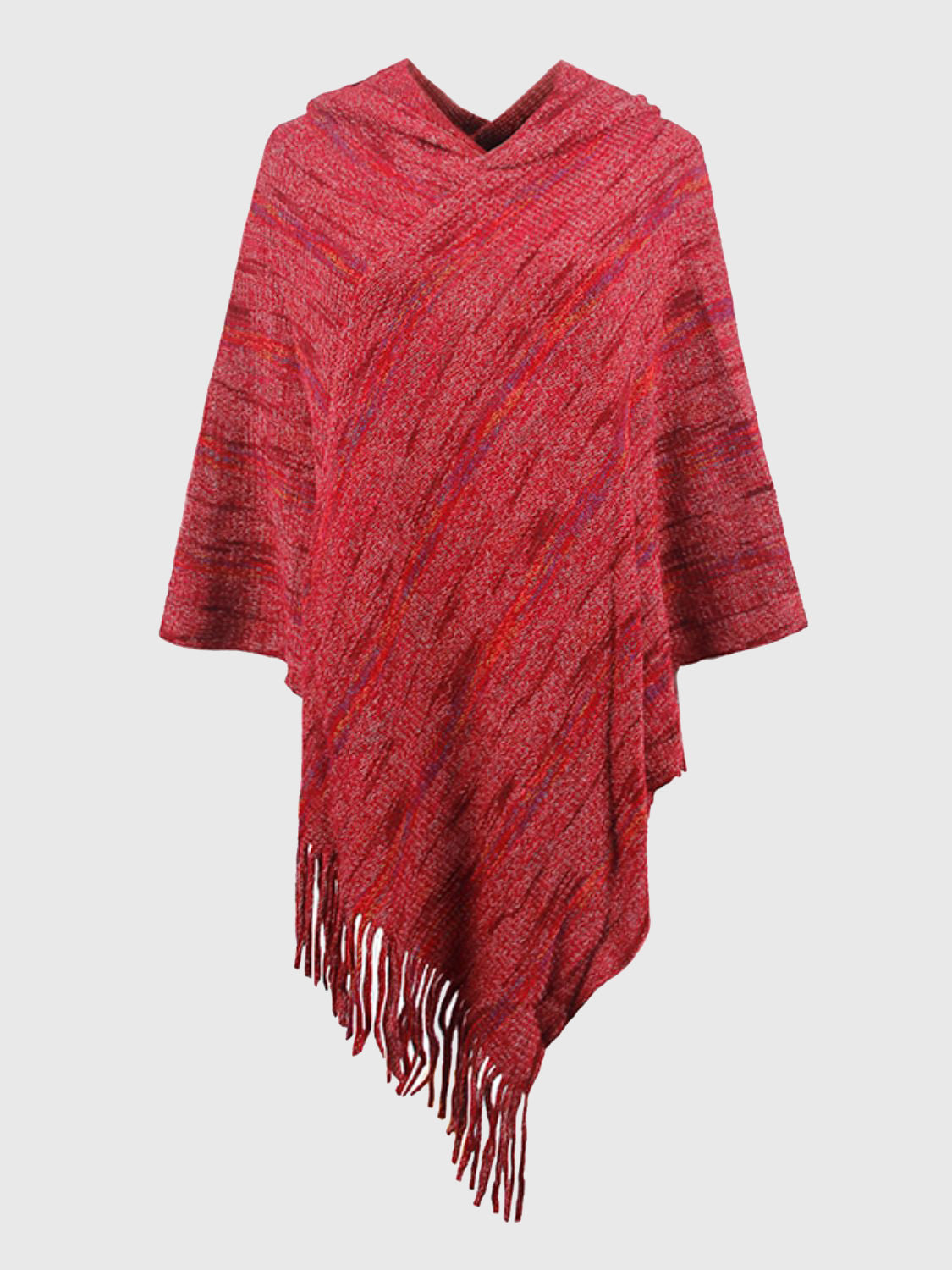 Honeybee Mumford's Fringe Hem Hooded Poncho