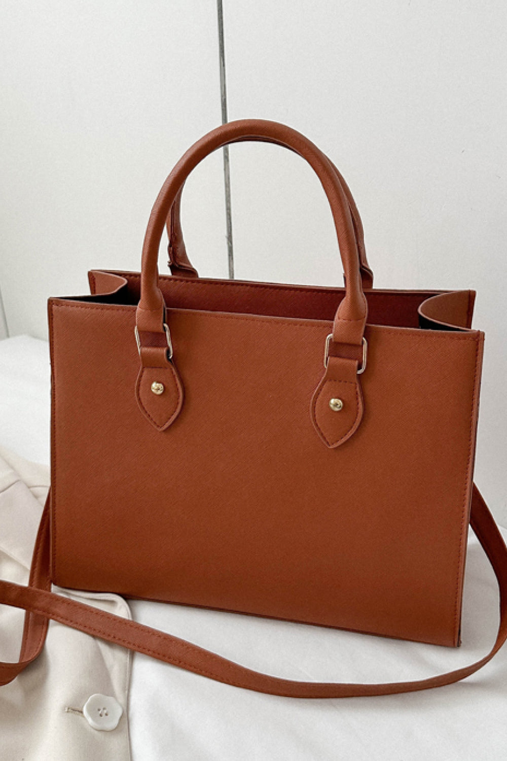 Honeybee Mumford's Leather Handbag