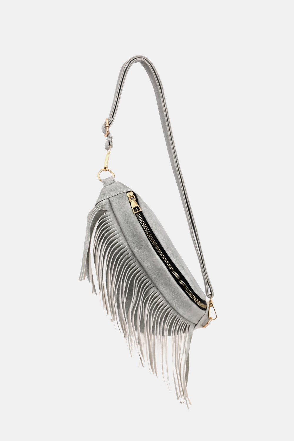 honeybee Mumford's Fringed Leather Sling Bag