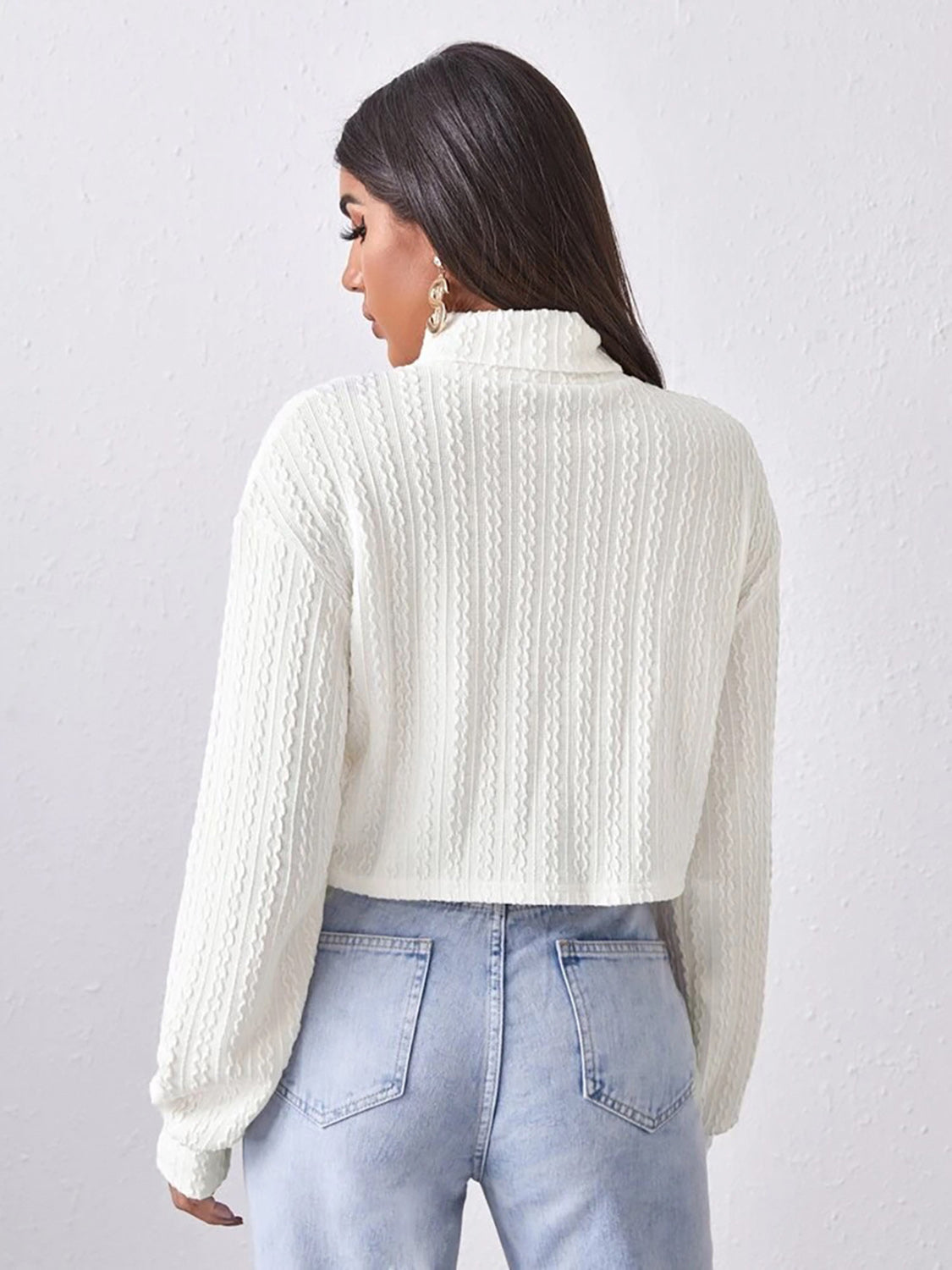 Honeybee Mumford's Turtleneck Long Sleeve Top