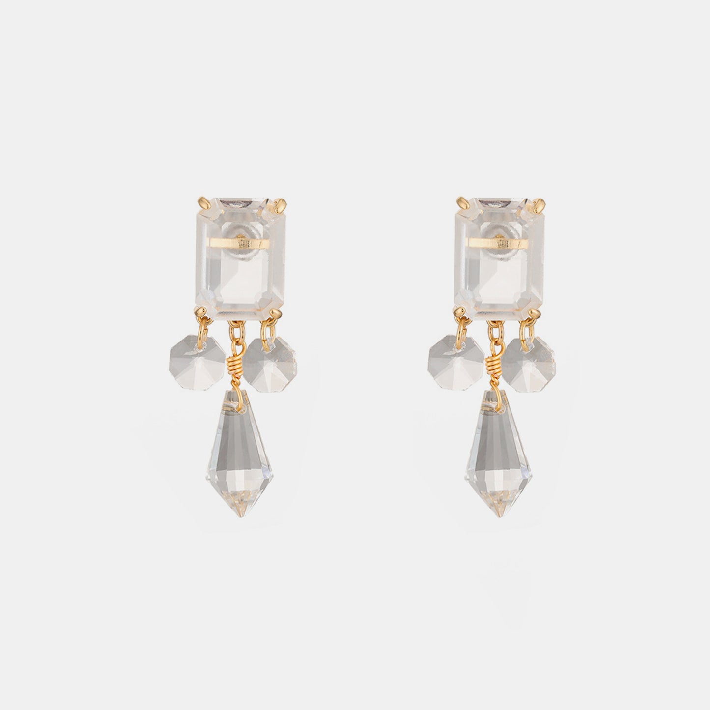 honeybee Mumford's Alloy Glass Dangle Earrings