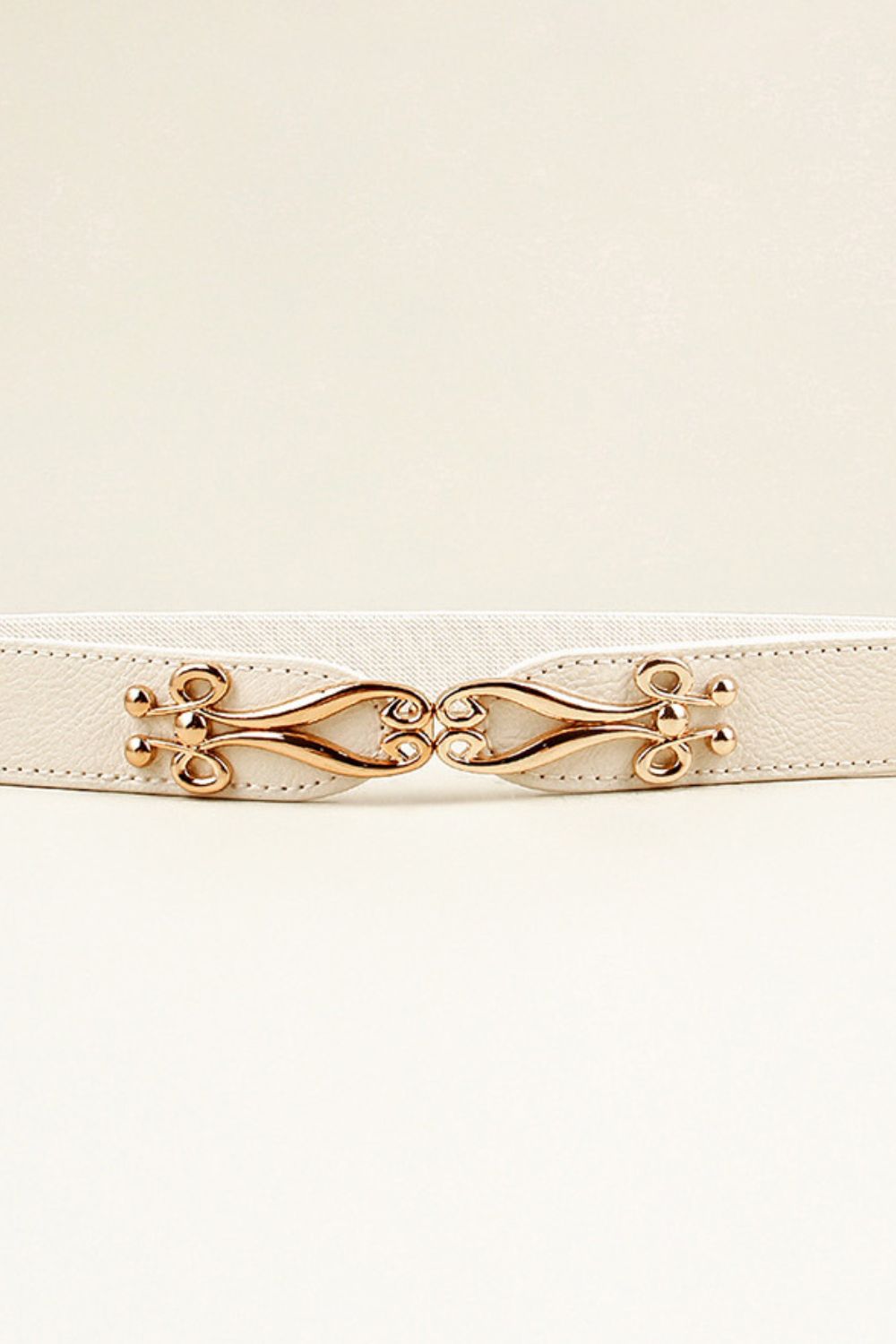 Honeybee Mumford's Buckle Elastic Belt ( Black, Carmel, blue, black or white colors)