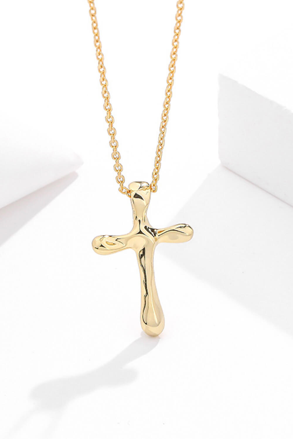 Honeybee Mumford's Cross Pendant Sterling Silver Necklace