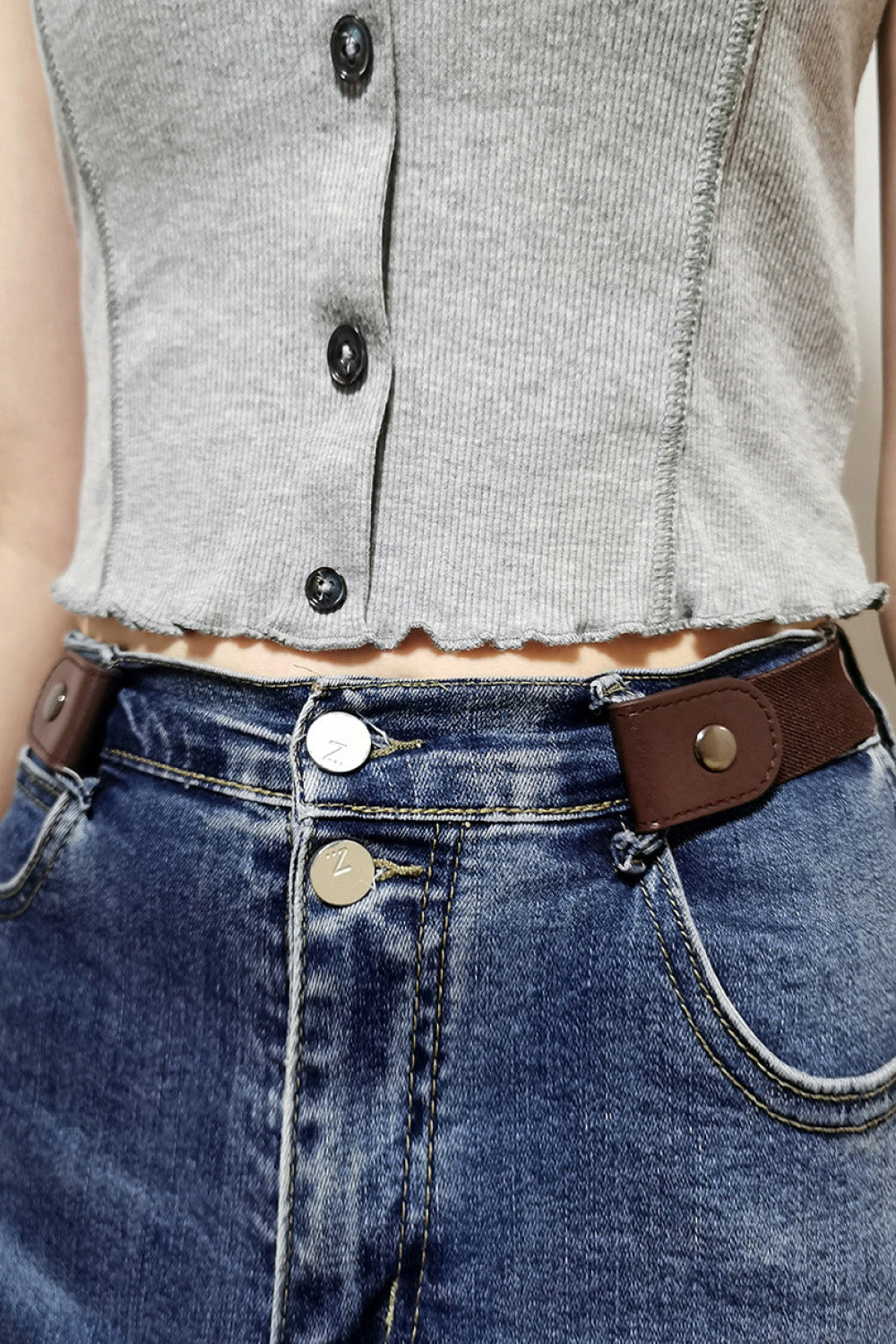 Honeybee Mumford's Elastic Snap Closure Belt